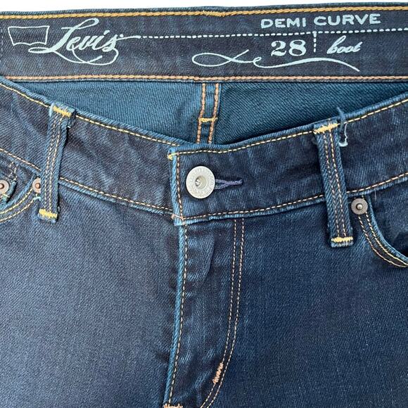 Levi’s Demi Curve dark wash bootcut jeans 28 x 34 - Picture 5 of 10